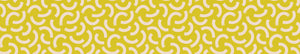 Doodles Fabric Table Runner - Yellow