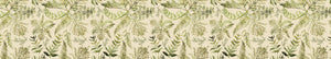 Fern Greens Fabric Table Runner - Natural