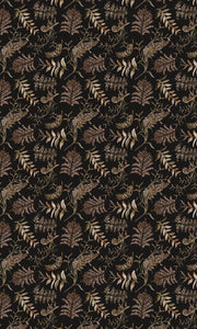 Fern Dried Fabric Tablecloth - Dark