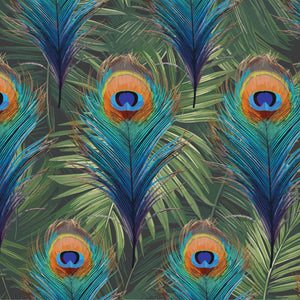 Tropic Jungle Fabric Napkins Feather - set of 2