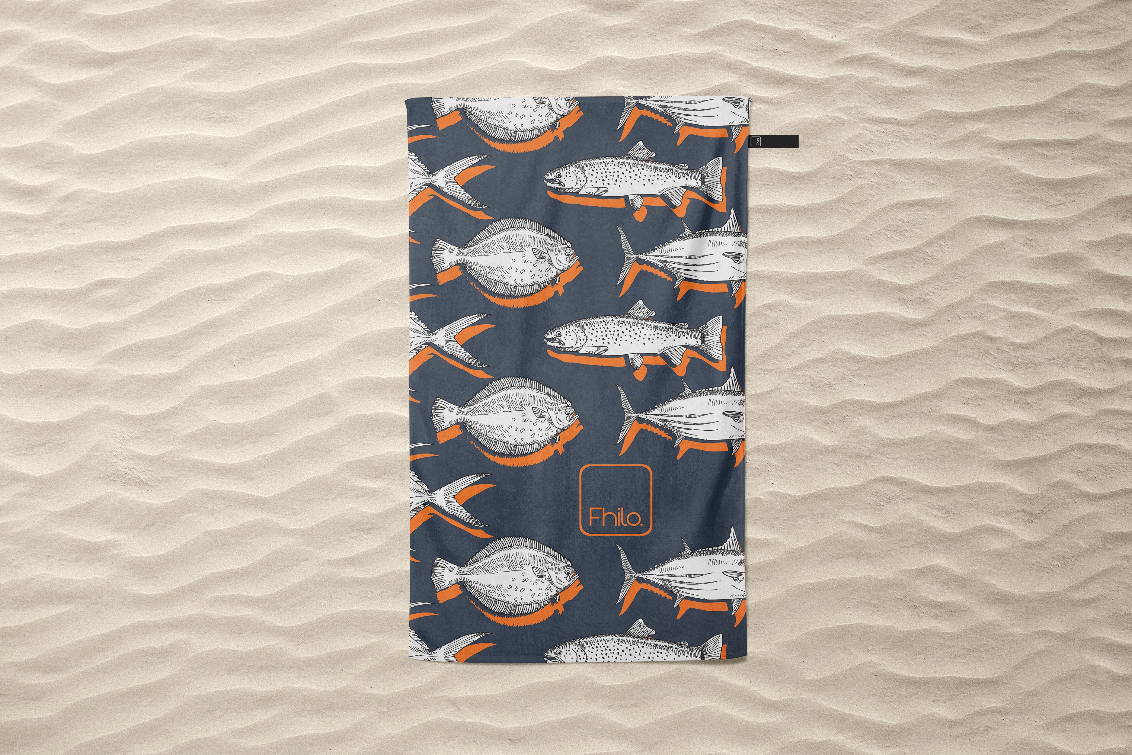 Bait (navy) Towel