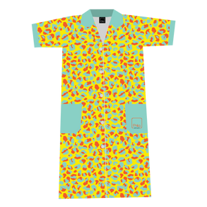 Leopard Yellow Housecoat