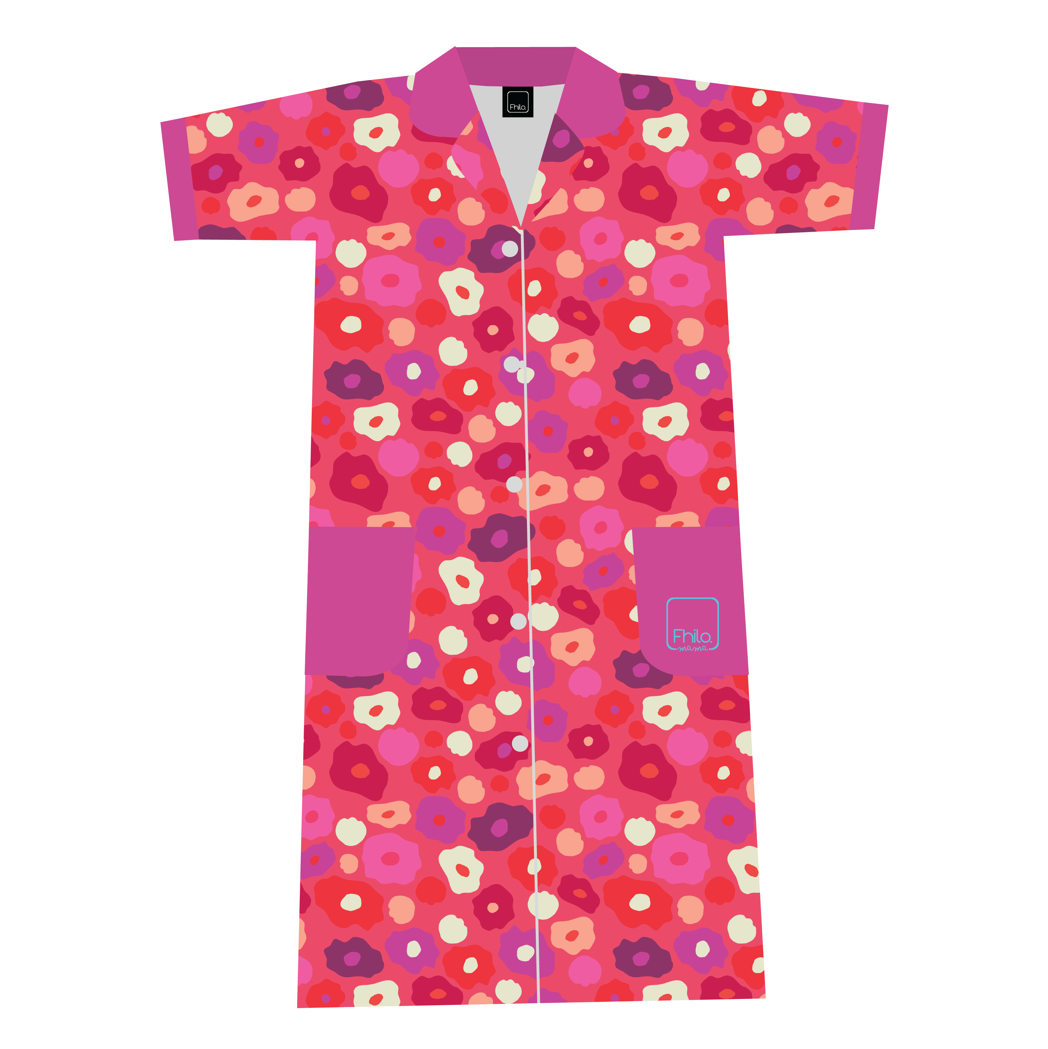 Floral Punch Housecoat