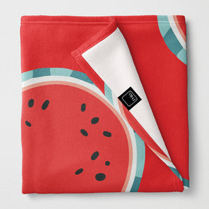 Melon Magic (red) Fleece BLANKET